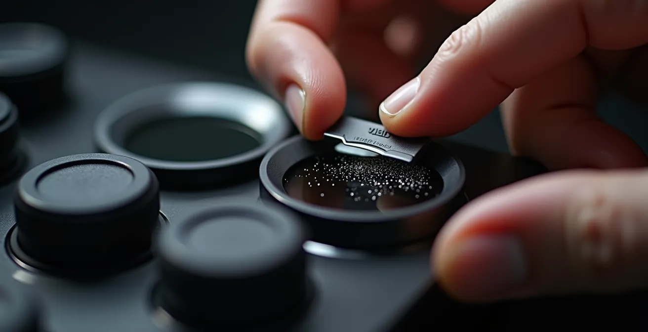 Technique de manipulation sécurisée d'un clip solaire pour éviter les rayures